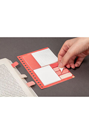 Kırmızı Yapışkan Not Seti • Post-it • Sticky Note (GGK-KYN004)