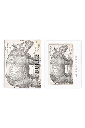 Durer’s Rhinoceros, Özel Tasarım Kılıflı, A4 Poster