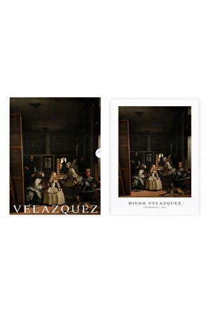 Les Meninas, Diego Velázquez, A4 Poste