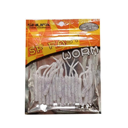 Shufa SF Fast Worm 5.1cm Lrf Silikon Yem