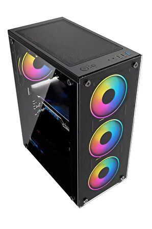 Mintra N12x I5-3470 16GB 256GB SSD 1tb Hdd gt 740 4GB 24" Oyuncu Masaüstü Bilgisayar