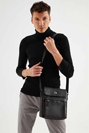 TH Bag  Erkek Postacı Çantası TH-WS501500 SİYAH