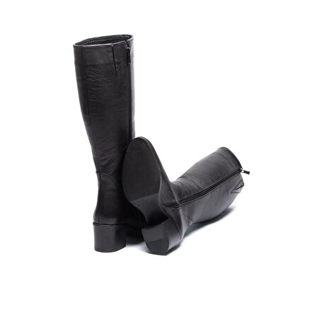 Kadın  SR-92900-1 John May Siyah Zenne Çizme