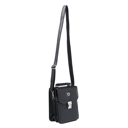 TH Bag  Erkek Çapraz Çanta TH-WS101000 SİYAH
