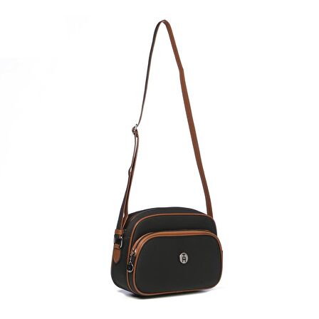 TH Bag  Kadın Çapraz Çanta TH-YK2258 SİYAH-TABA