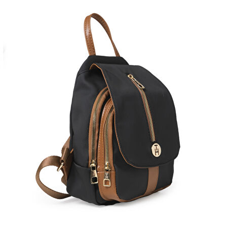 TH Bags  Kadın Sırt Çantası TH-YK15701 SİYAH-TABA