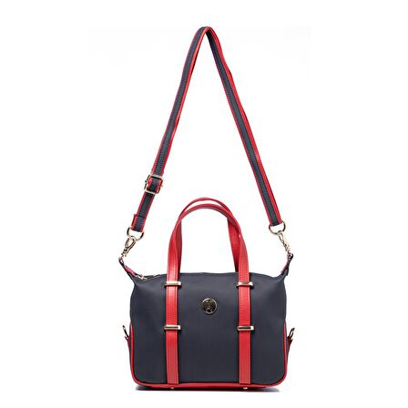 TH Bag  Kadın Omuz Çantası TH-YK12205 LACİVERT-KIR
