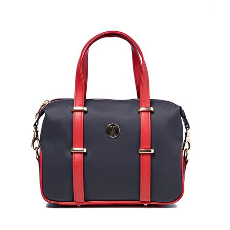 TH Bag  Kadın Omuz Çantası TH-YK12205 LACİVERT-KIR