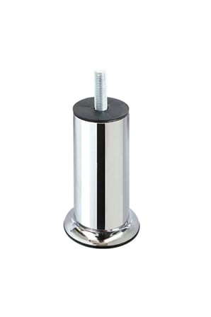 Eroğlu Çap 42 Metal Bingolu Baza Ayağı M10 Saplamalı Krom 6 Cm
