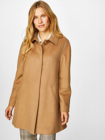 Bebe Yaka Kaşmir Kaban 00038