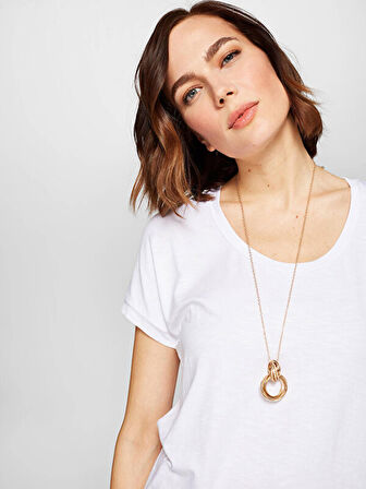 Yuvarlak Yaka T-Shirt 00008