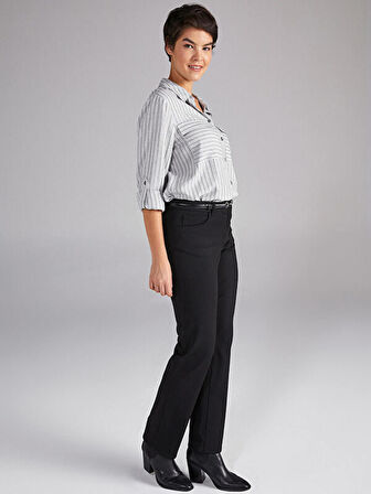 Regular Fit PolyViskon Pantolon 00045