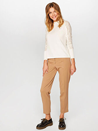 Slim Fit PolyViskon Pantolon 00048