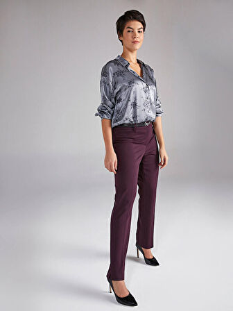 Slim Fit PolyViskon Pantolon 00048