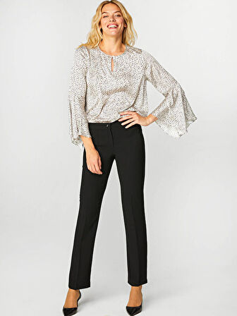 Normal Bel Straight Pantolon 00047