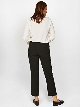 Slim Fit Krep Pantolon 00049