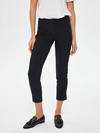 Slim Fit Örme Pantolon 00053