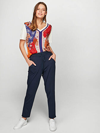Comfort Fit Örme Pantolon 00066