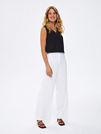 Wide Leg Pantolon 00081