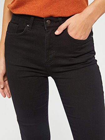 Slim Fit Super Comfort Örme Jean Pantolon 00087