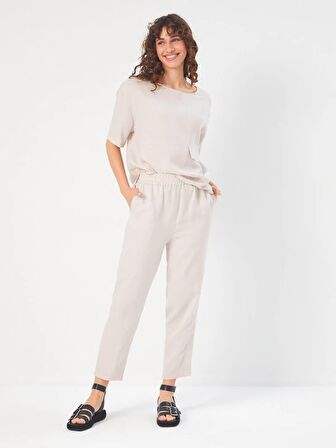 Beli Lastikli Kargo Cepli Comfort Fıt Pantolon 68547