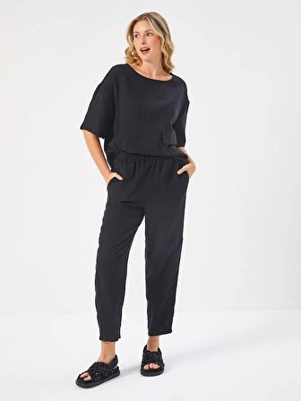 Beli Lastikli Kargo Cepli Comfort Fıt Pantolon 68547