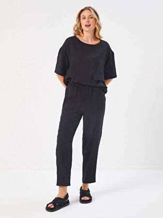 Beli Lastikli Kargo Cepli Comfort Fıt Pantolon 68547