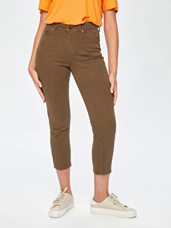 Faik Sönmez Slim Fit Kadın Pantolon 69048