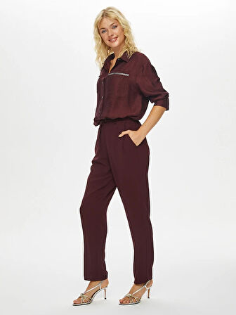 Beli Lastikli Comfort Fit Pantolon 69051