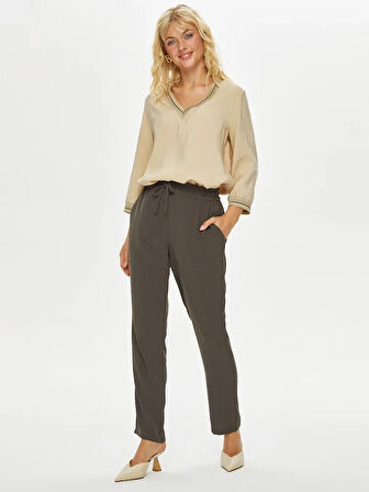 Beli Lastikli Comfort Fit Pantolon 69051