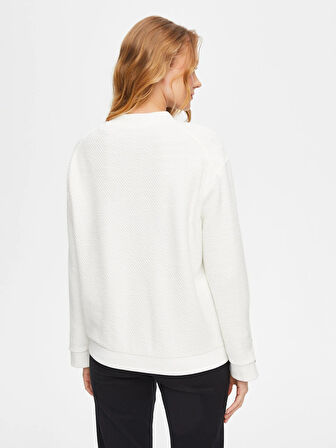 Faik Sönmez Fermuar ve Çıtçıt Detaylı Kadın Bomber Ceket 69166