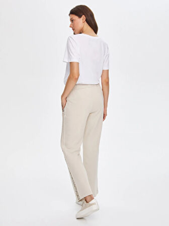 Faik Sönmez Payet Şerit Garnili Kadın Eşofman Altı 69254