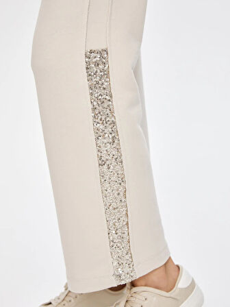 Faik Sönmez Payet Şerit Garnili Kadın Eşofman Altı 69254