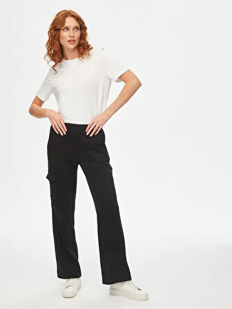 Kendinden Jakarlı Garnili Eşofman Alt 69245