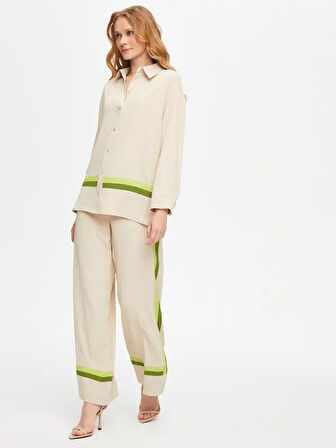 Renk Bloklu Tunik 69601