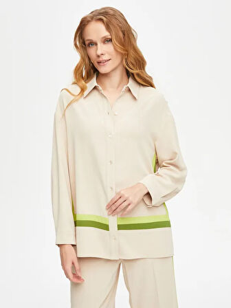 Renk Bloklu Tunik 69601