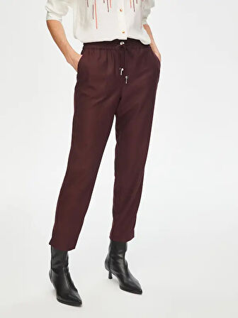 Beli Lastikli Comfort Fit Stretch Dokuma Pantolon 69492