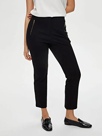 Slim Fit Vücut Şekillendiren Pantolon B00046-1