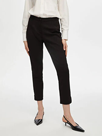 Slim Fit Örme Pantolon B00053-1