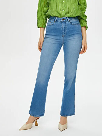 Flare Paça Jean Pantolon S25JPN014