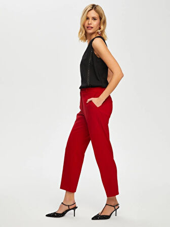 Önden Ütülü Slım Fıt Şık Pantolon 033