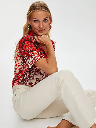 Flare Paça Jean Pantolon S25JPN004