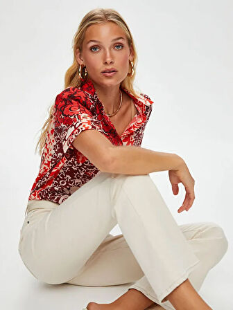 Flare Paça Jean Pantolon S25JPN004