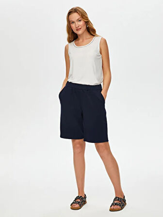 Normal Bel Regular Fit Şort B00062-1