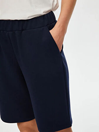 Normal Bel Regular Fit Şort B00062-1