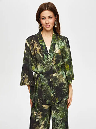 Jungle Desen Kimono 002