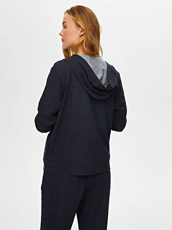 Trok Taş Detaylı Kapişonlu Eşofman Üst S25ESU006