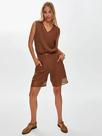 File Garnili Müslin Şort S25SRT004