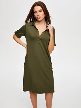 Polo Yaka Elbise S25ELB001