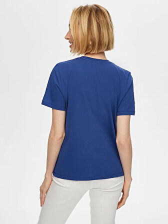 %100 Pamuk V Yaka T-Shirt S25TSH007